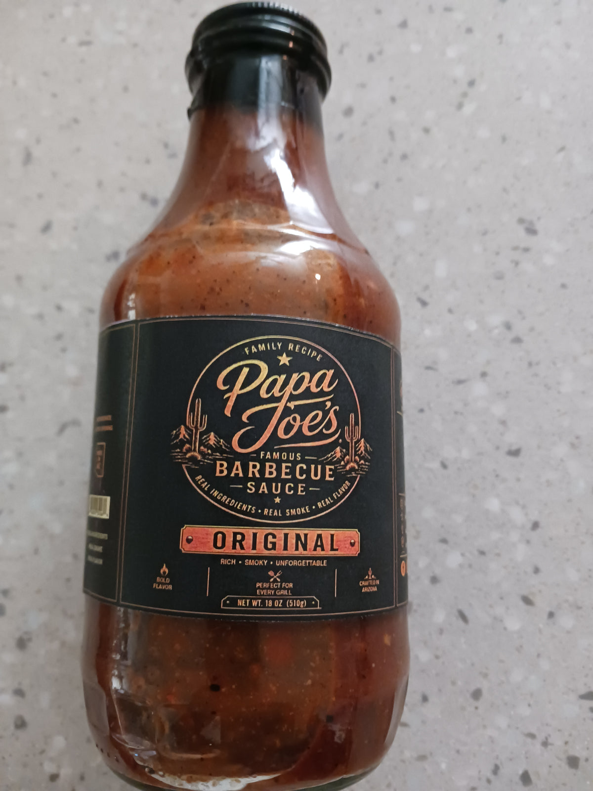 Papa Joe's Famous BBQ Sauce – Mild (16 oz) (Only Sold In Arizona)